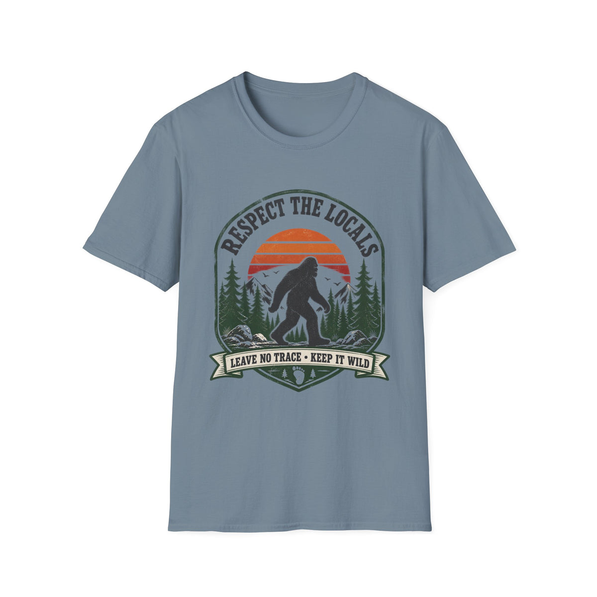 Respect The Locals Leave No Trace Keep It Wild T-Shirt