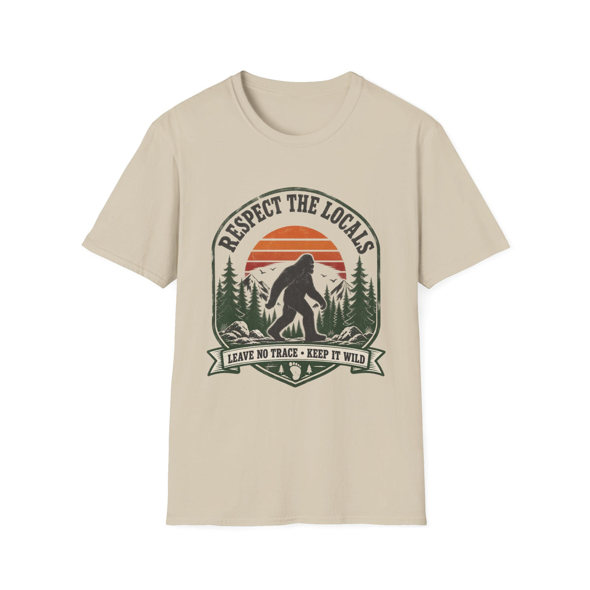 Respect The Locals Leave No Trace Keep It Wild T-Shirt
