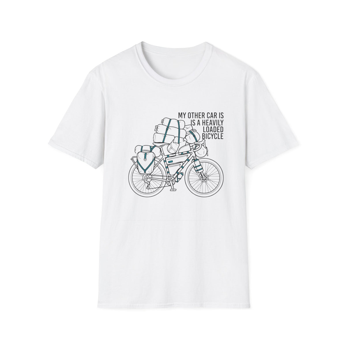 My Other Car Is A Heavily Loaded Bicycle T-Shirt