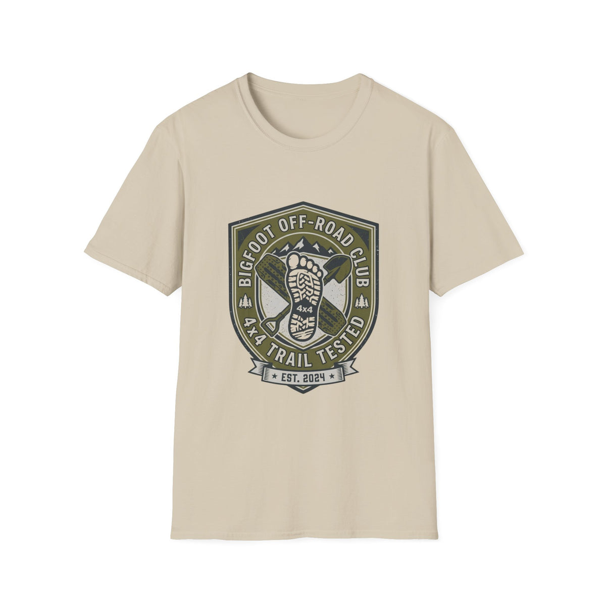 Bigfoot Off Road Club 4x4 Trail Tested T-Shirt