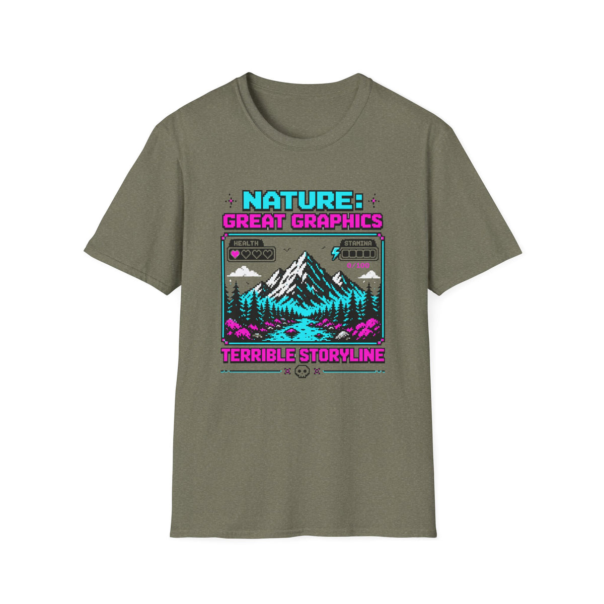 Nature Great Graphics Terrible Storyline T-Shirt