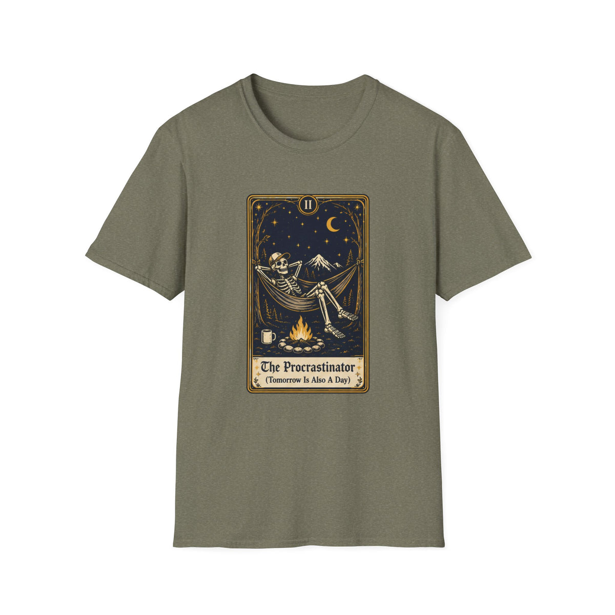 The Procrastinator Tarot T-Shirt
