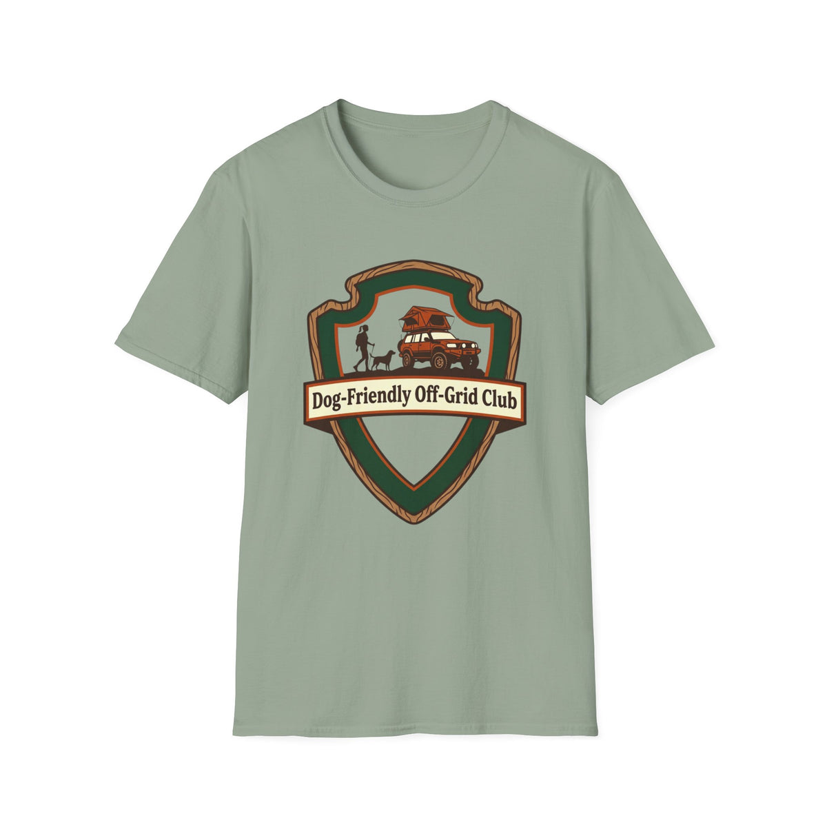 Dog Friendly Off Grid Club T-Shirt