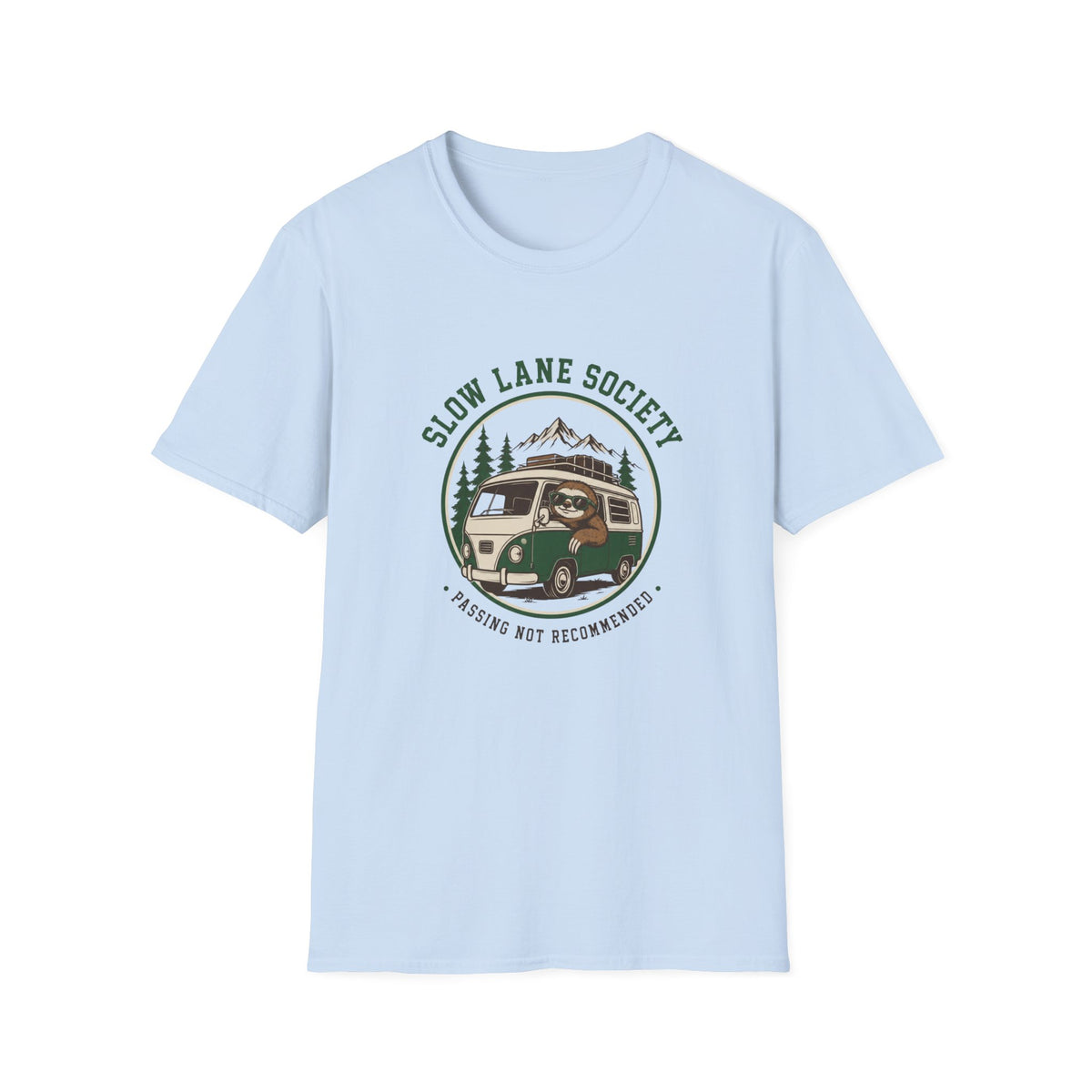Slow Lane Society Passing Not Recommended T-Shirt