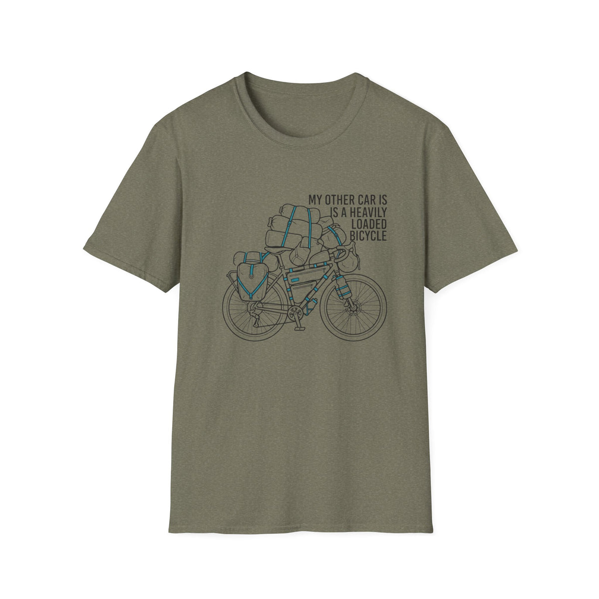 My Other Car Is A Heavily Loaded Bicycle T-Shirt