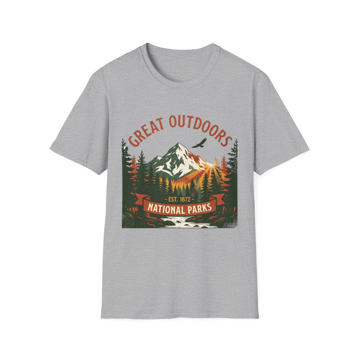 Great Outdoors National Parks T-Shirt