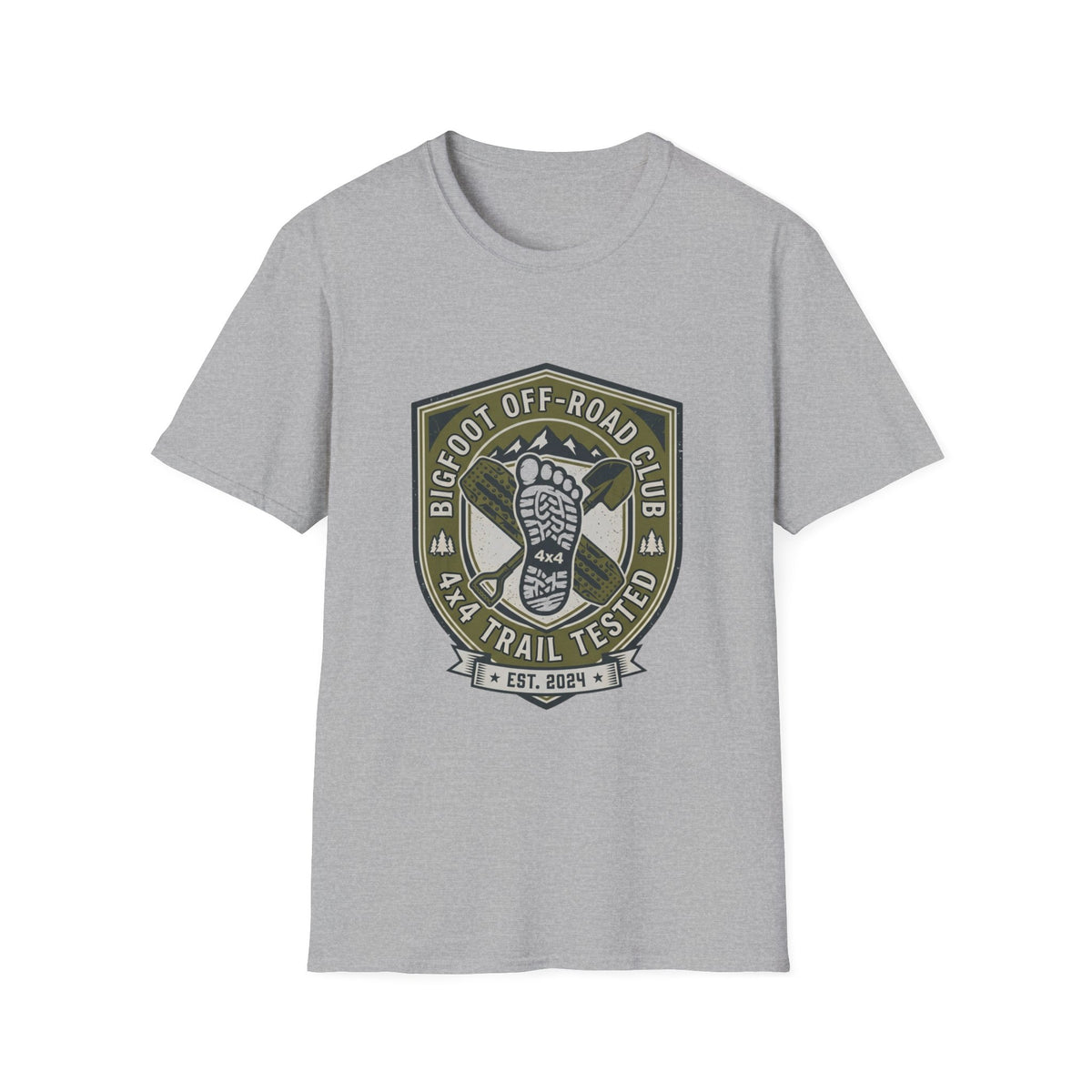 Bigfoot Off Road Club 4x4 Trail Tested T-Shirt