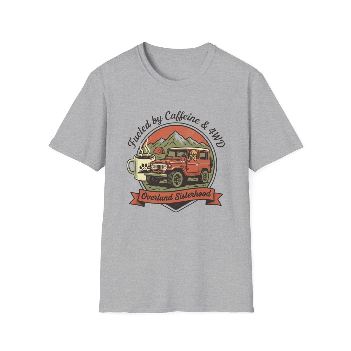 Fueld By Caffeine & 4WD T-Shirt