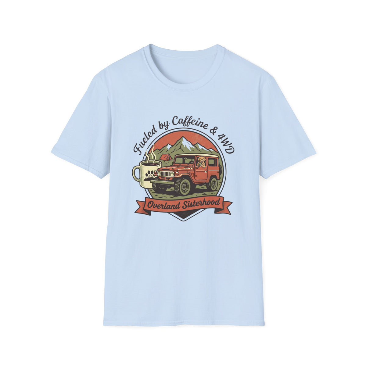 Fueld By Caffeine & 4WD T-Shirt