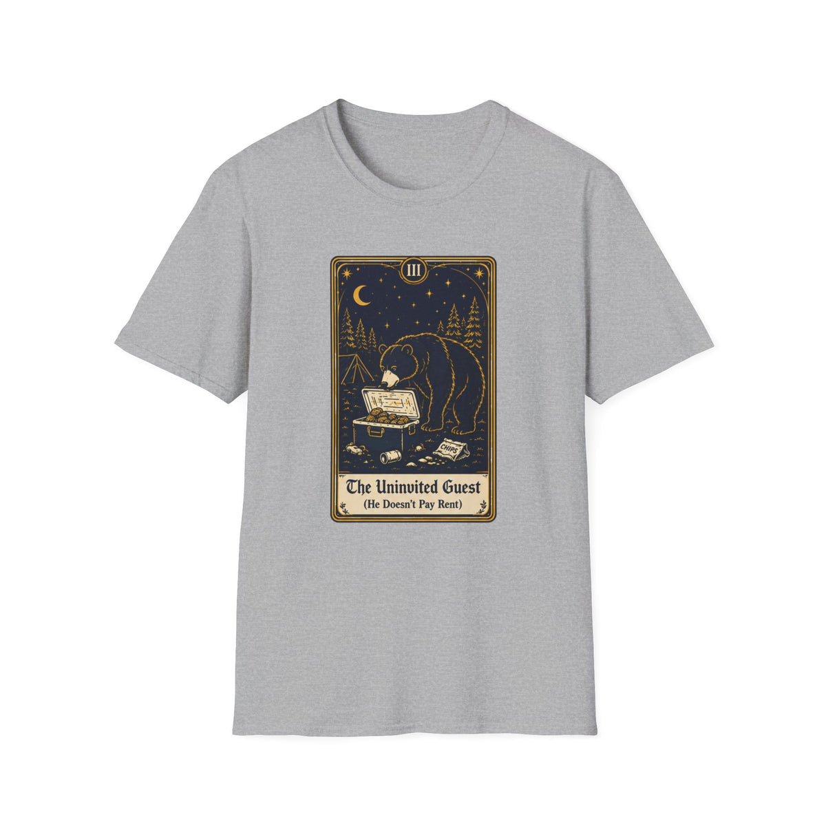 The Uninvited Guest Tarot T-Shirt