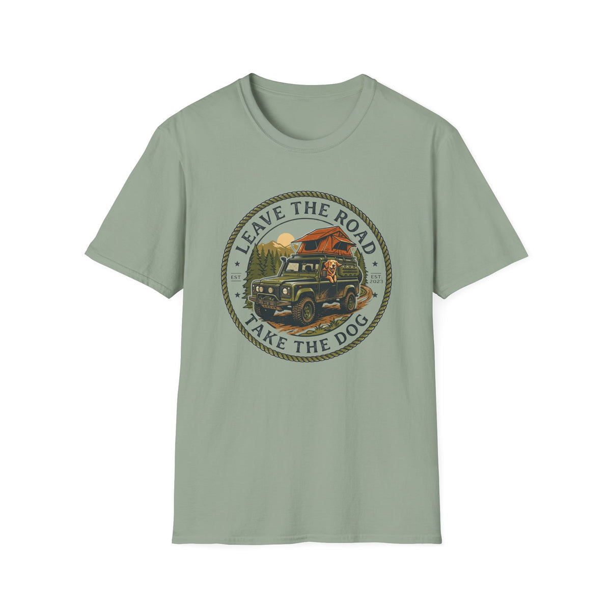 Leave The Road Take The Dog T-Shirt