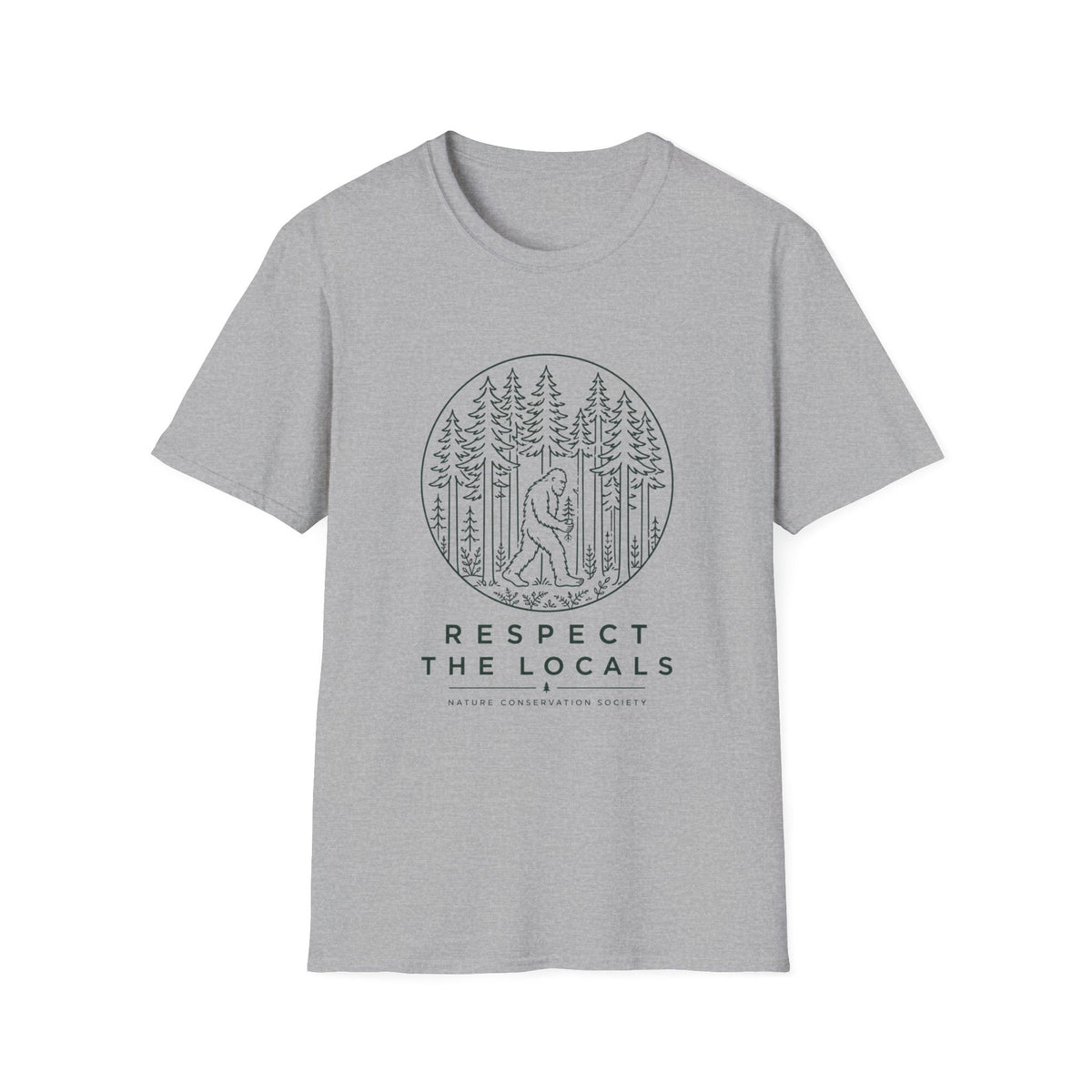 Respect The Locals Nature Conservation Society T-Shirt