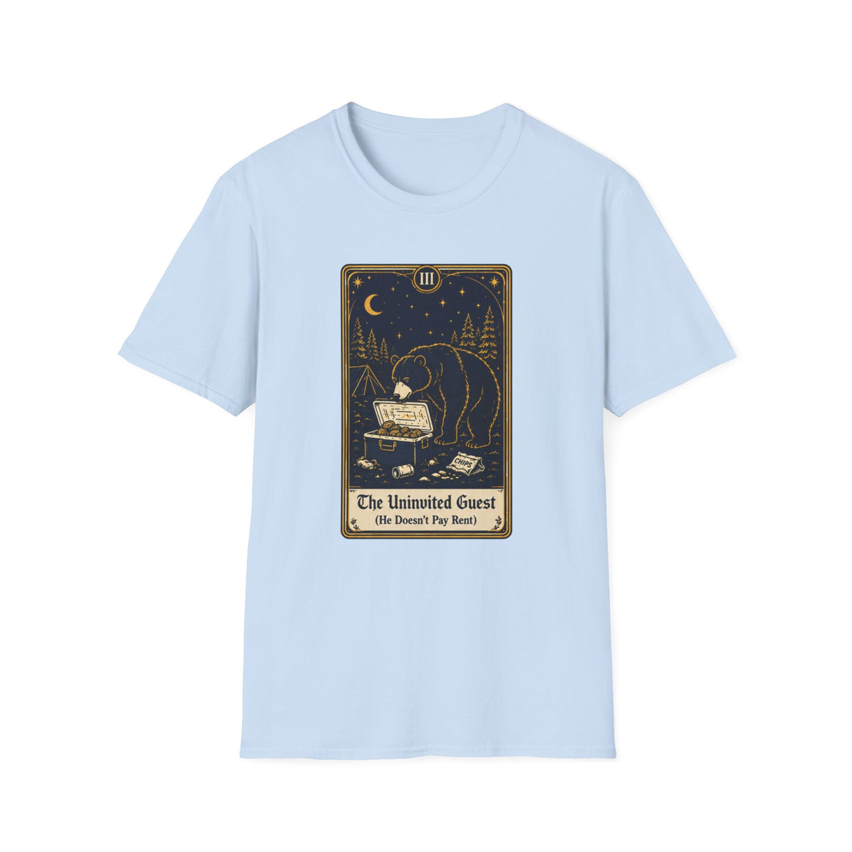 The Uninvited Guest Tarot T-Shirt