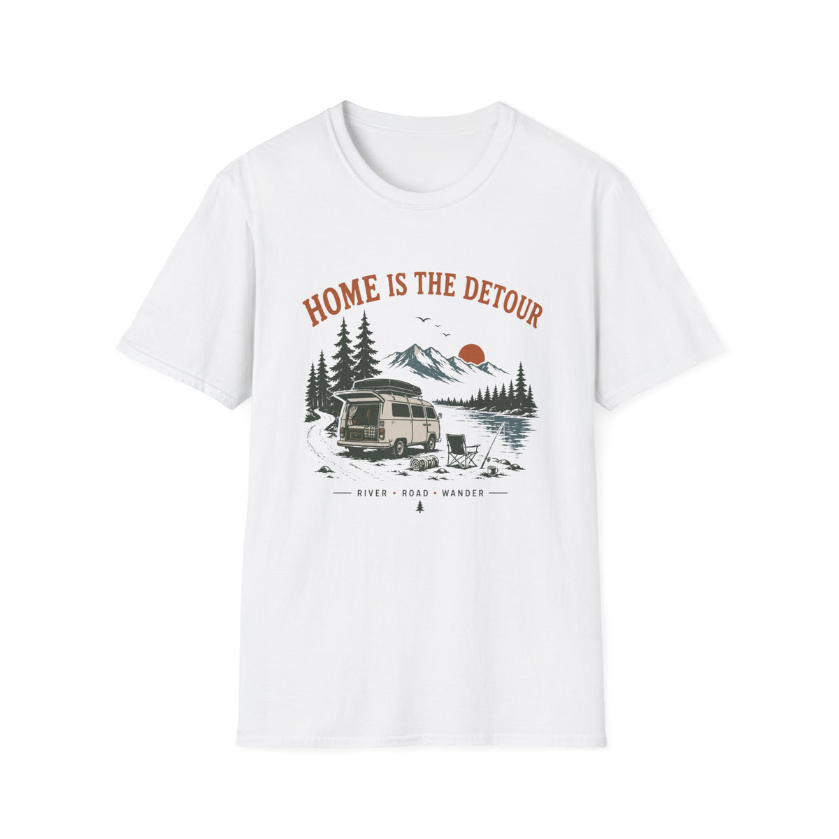 Home Is The Detour T-Shirt