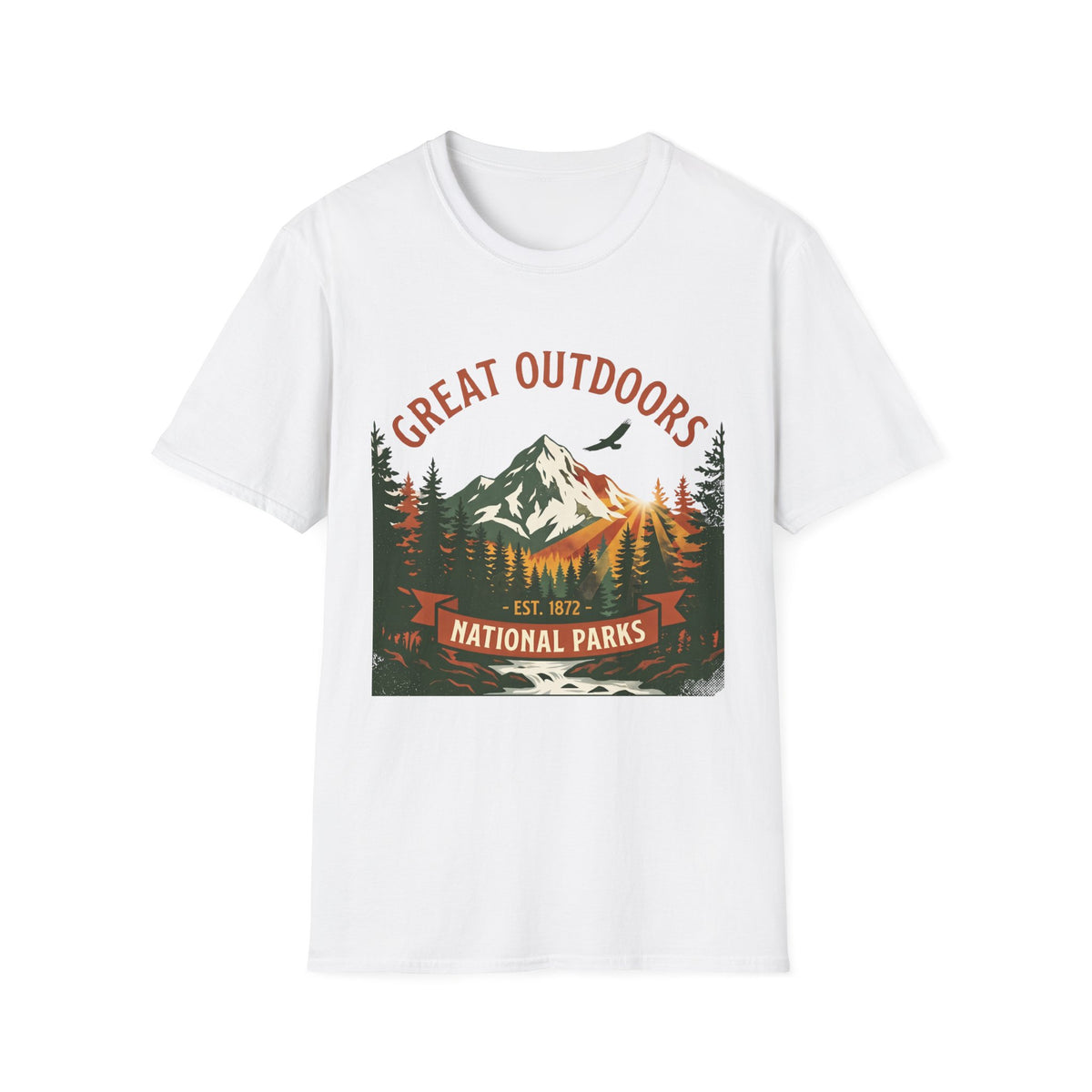 Great Outdoors National Parks T-Shirt