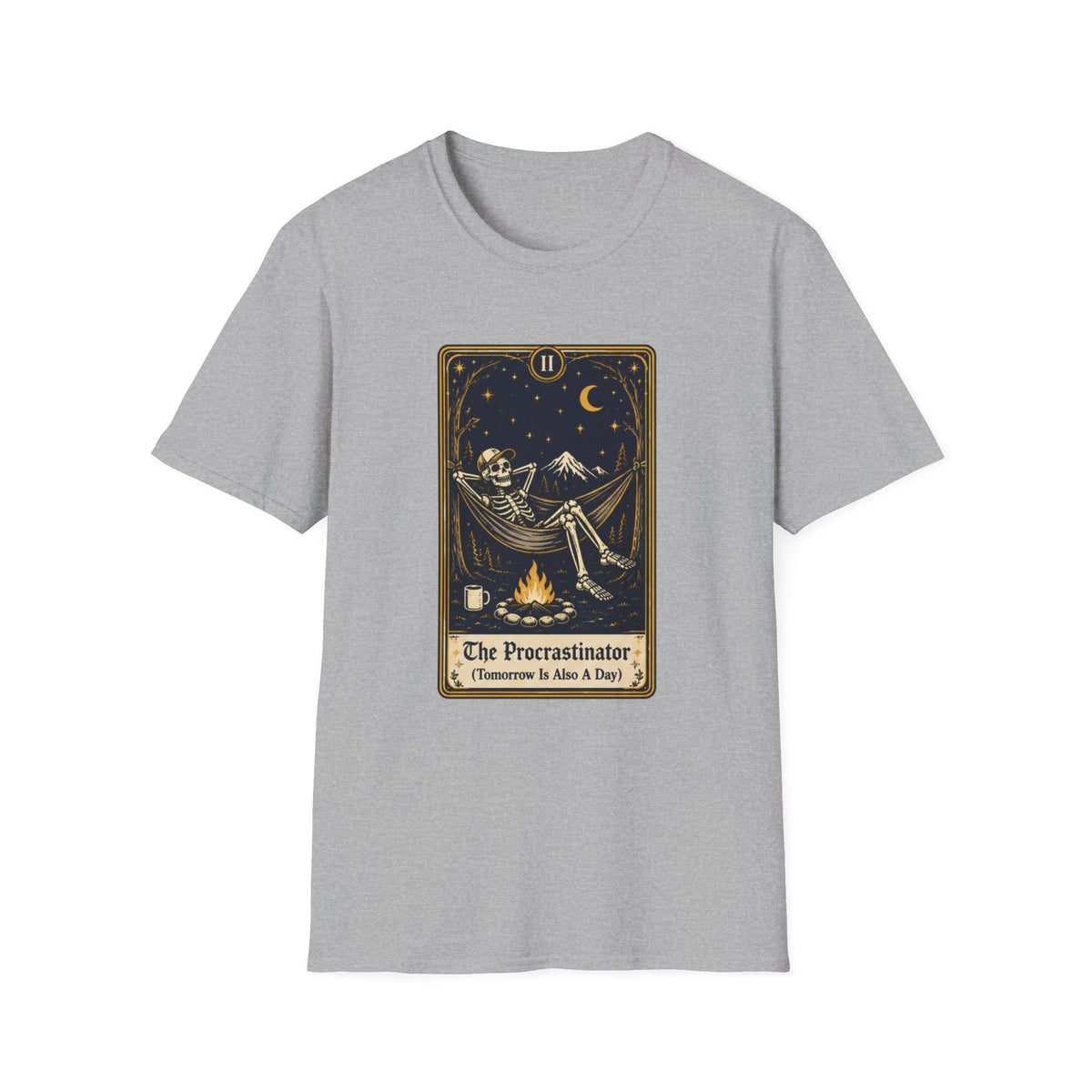 The Procrastinator Tarot T-Shirt