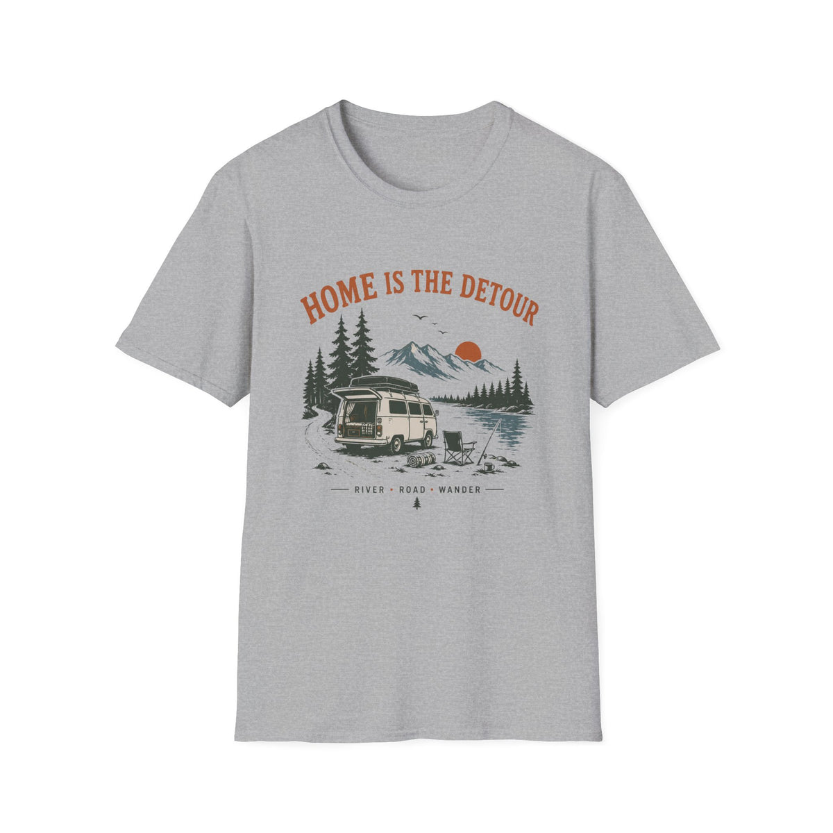 Home Is The Detour T-Shirt