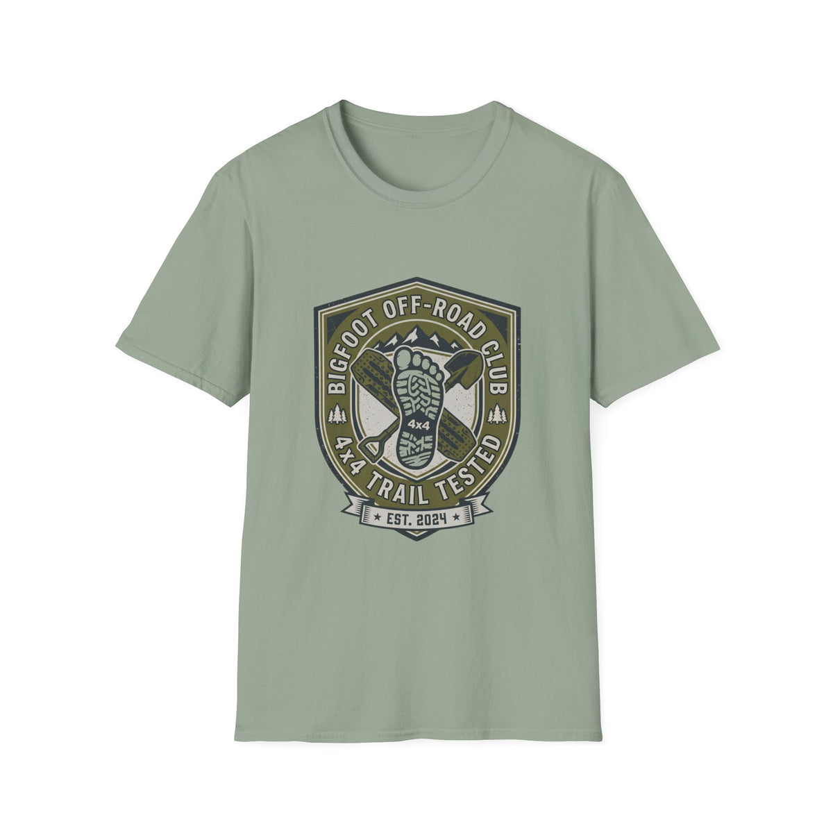 Bigfoot Off Road Club 4x4 Trail Tested T-Shirt