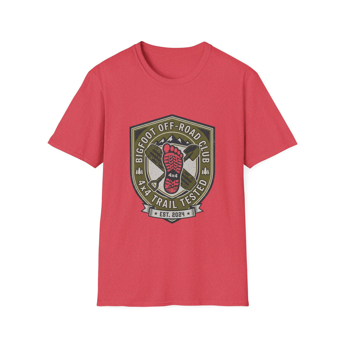 Bigfoot Off Road Club 4x4 Trail Tested T-Shirt