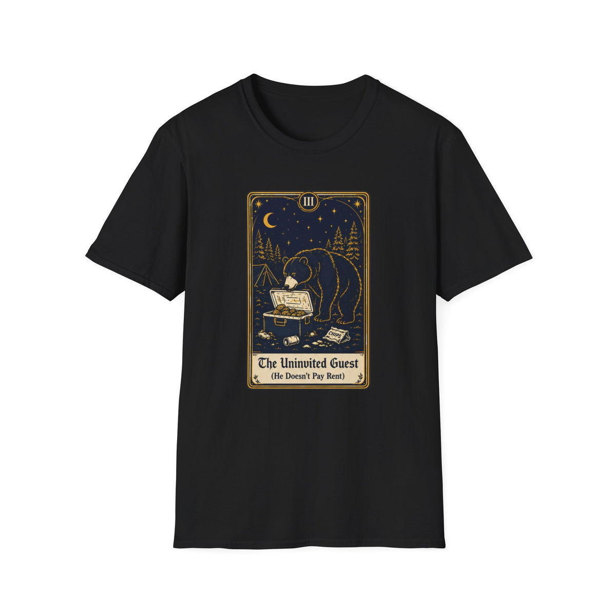 The Uninvited Guest Tarot T-Shirt