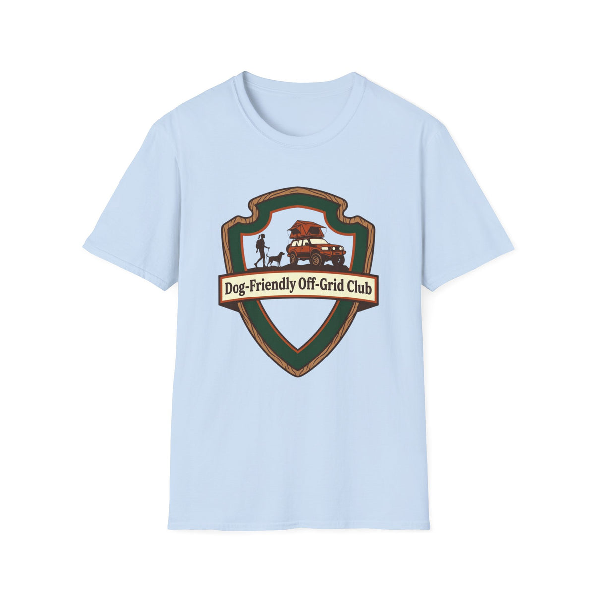 Dog Friendly Off Grid Club T-Shirt